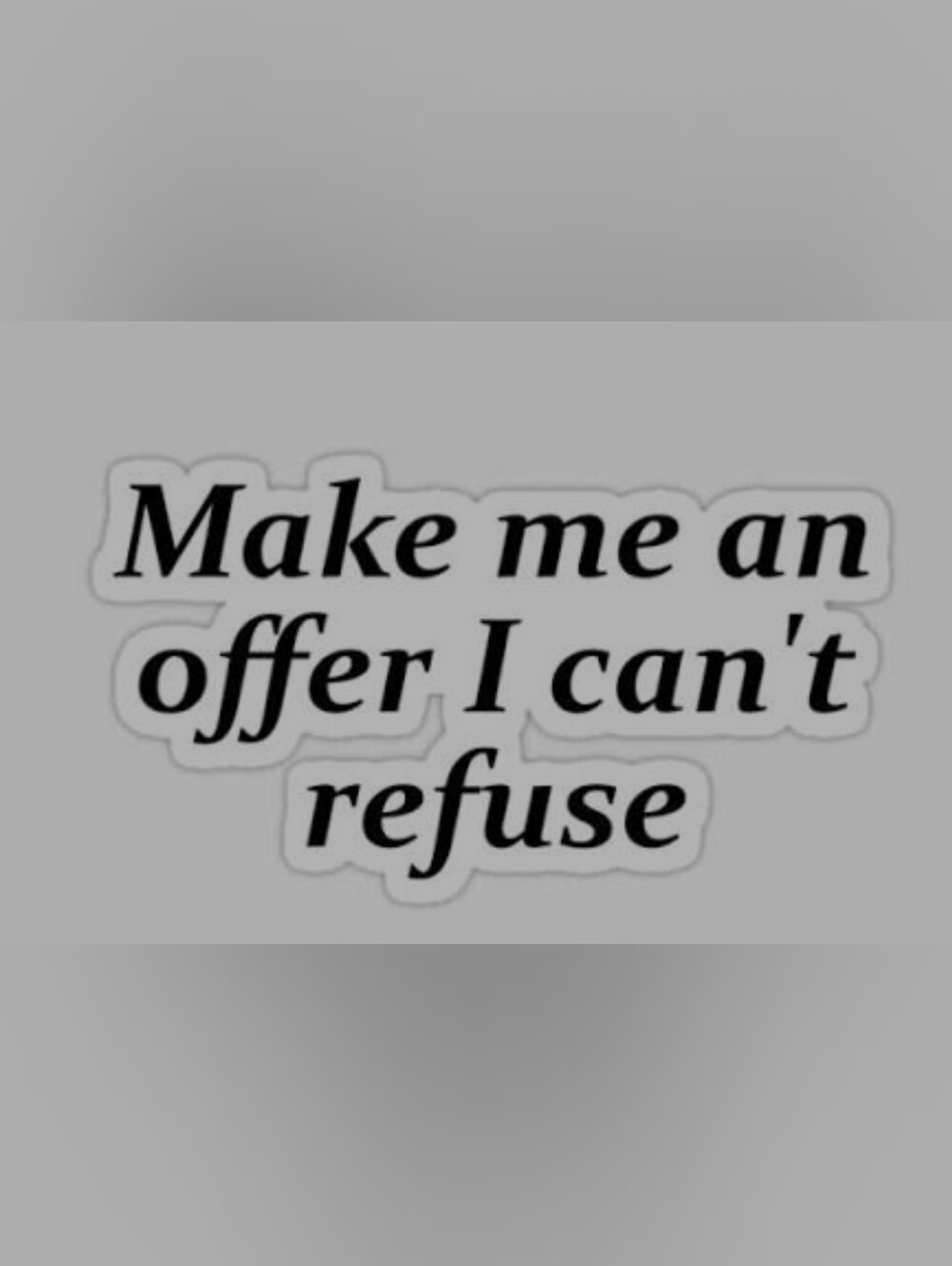 Open To Offers